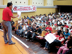 Grupo estudiantil de La Cantuta niega lazos con SL